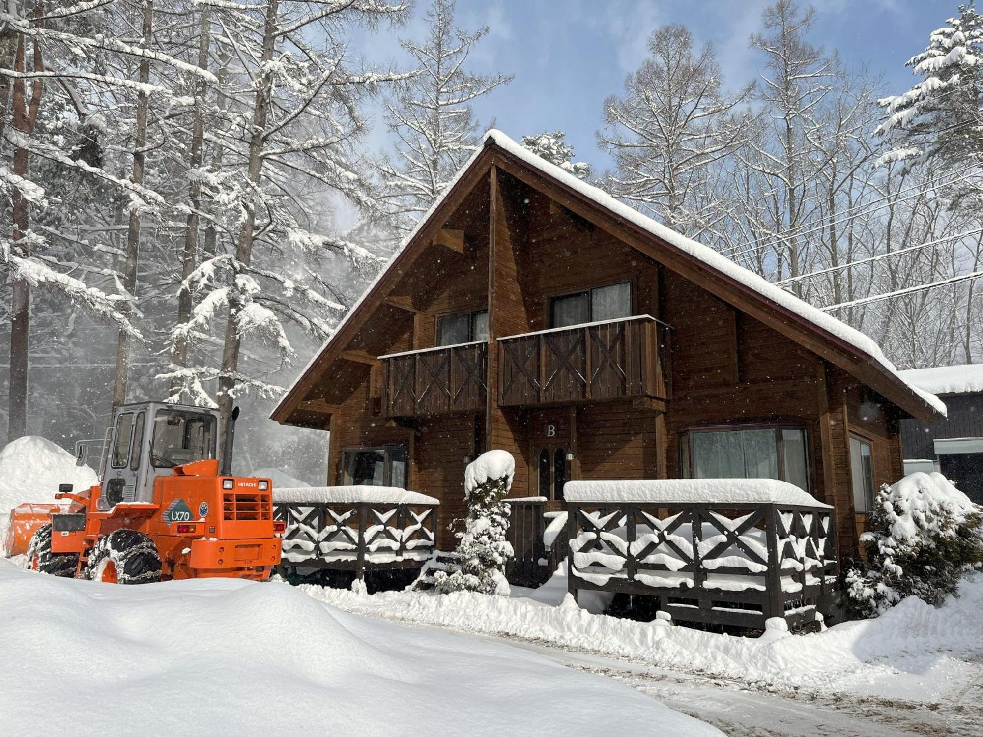 Log Cottage Epoch Хакуба Екстериор снимка