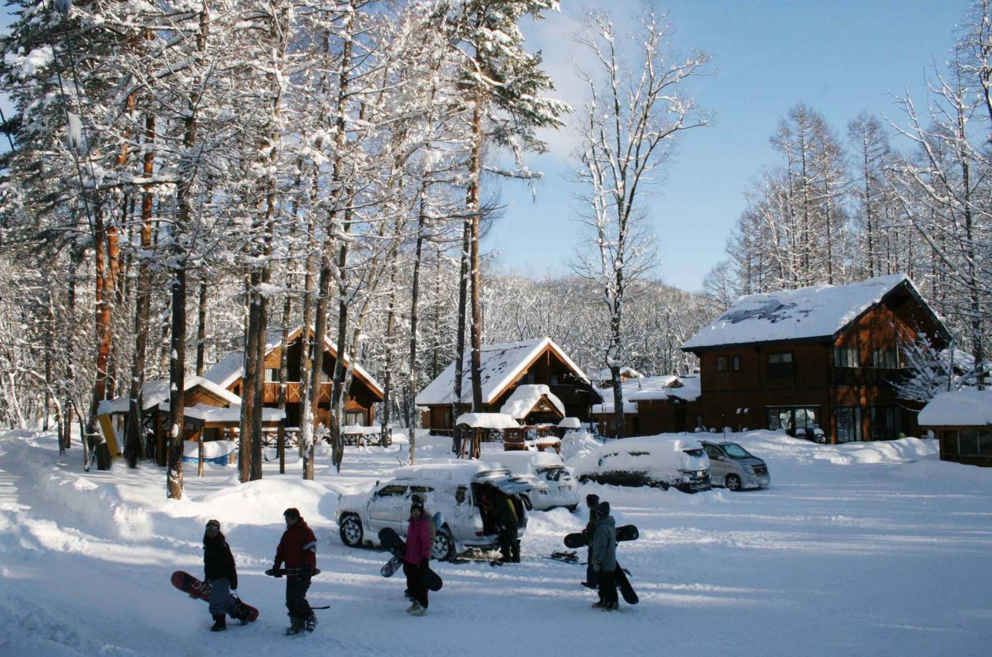 Log Cottage Epoch Хакуба Екстериор снимка